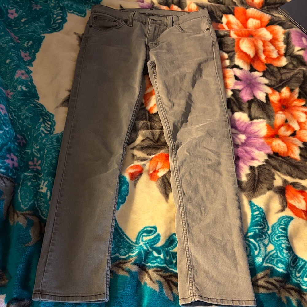 Men’s Levi Strauss 511 Slim Gray Jeans